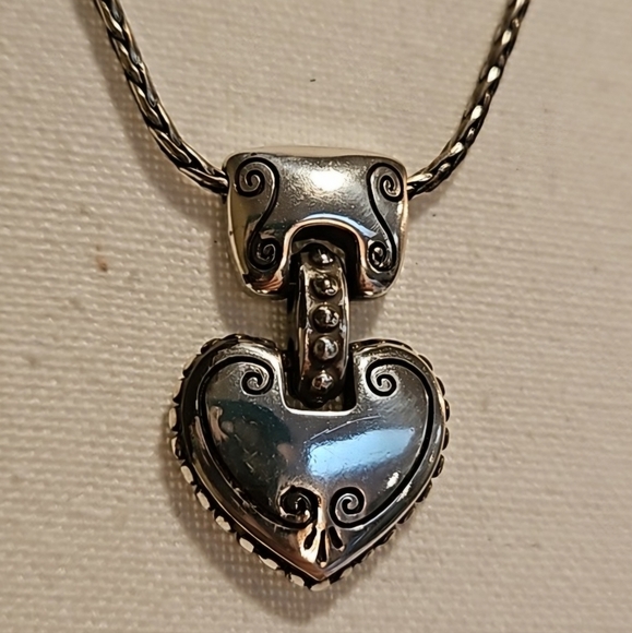 'RESERVED Julianna' Brighton Necklace | Heart | Reversible - Picture 4 of 17